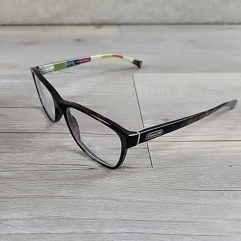 Coach HC 6013 Julayne 5001‎ Eyeglasses Dark Tortoise Rectangular 52-16-135
